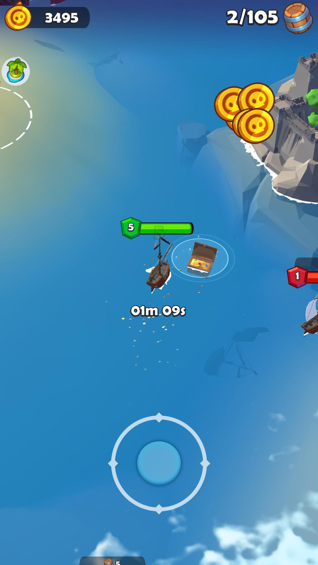 Pirate Raid - Caribbean Battle mod apk screenshot 3