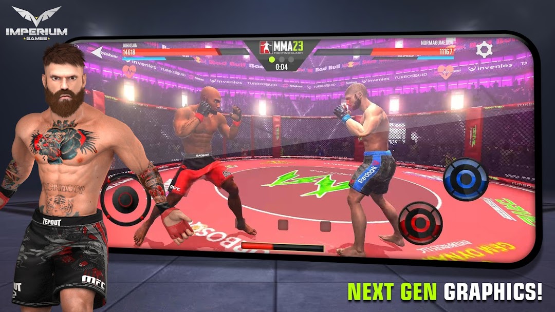 MMA - Fighting Clash 23 mod apk screenshot 4