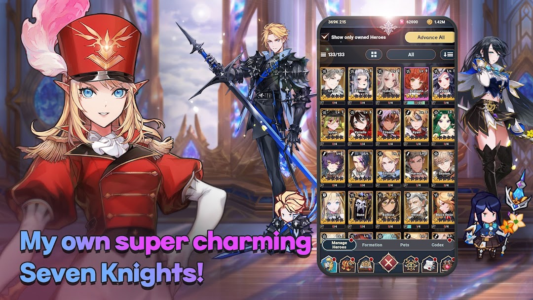 Seven Knights Idle Adventure mod apk screenshot 3