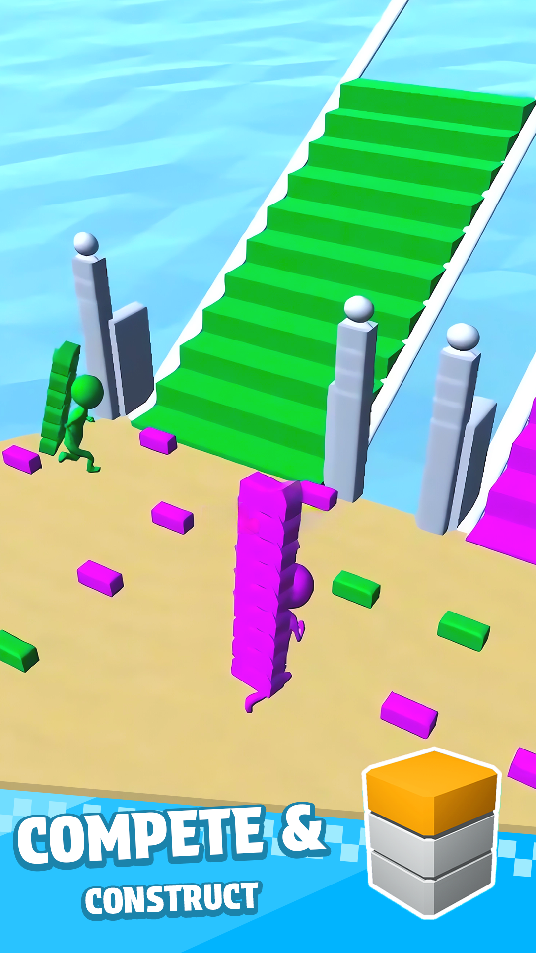 Bridge Race mod apk screenshot 3