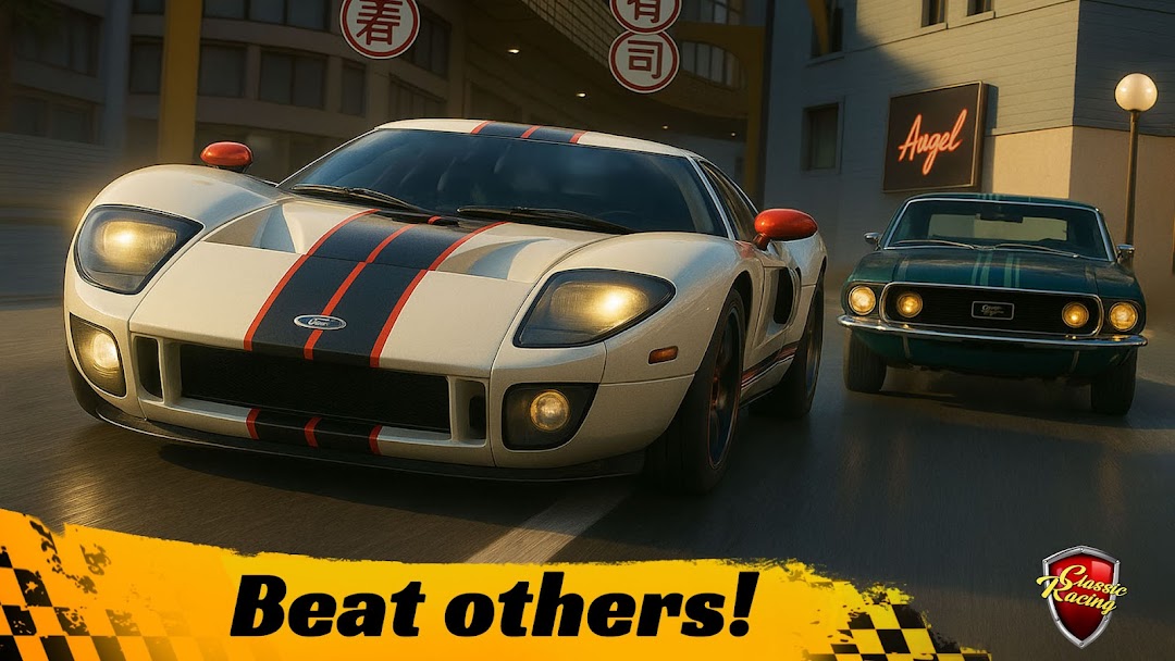Classic Drag Racing Car Game mod apk screenshot 2