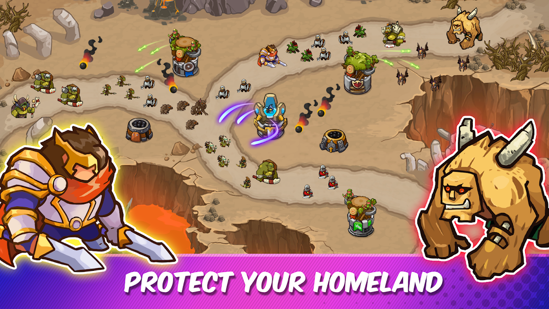 King Of Defense: Merge TD mod apk screenshot 1