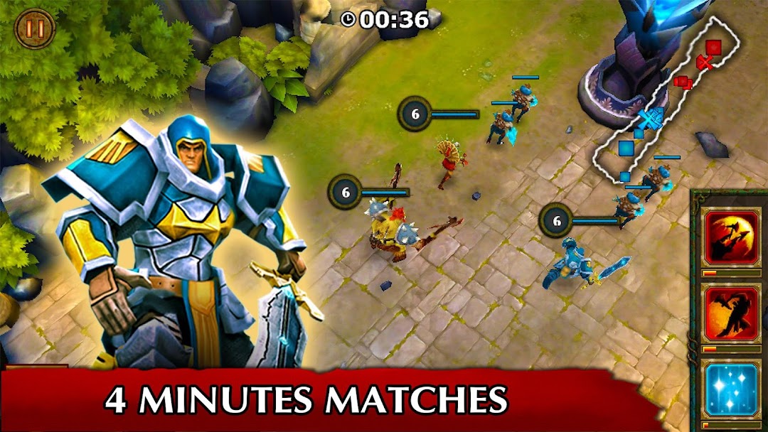 Legendary Heroes MOBA Offline mod apk screenshot 3