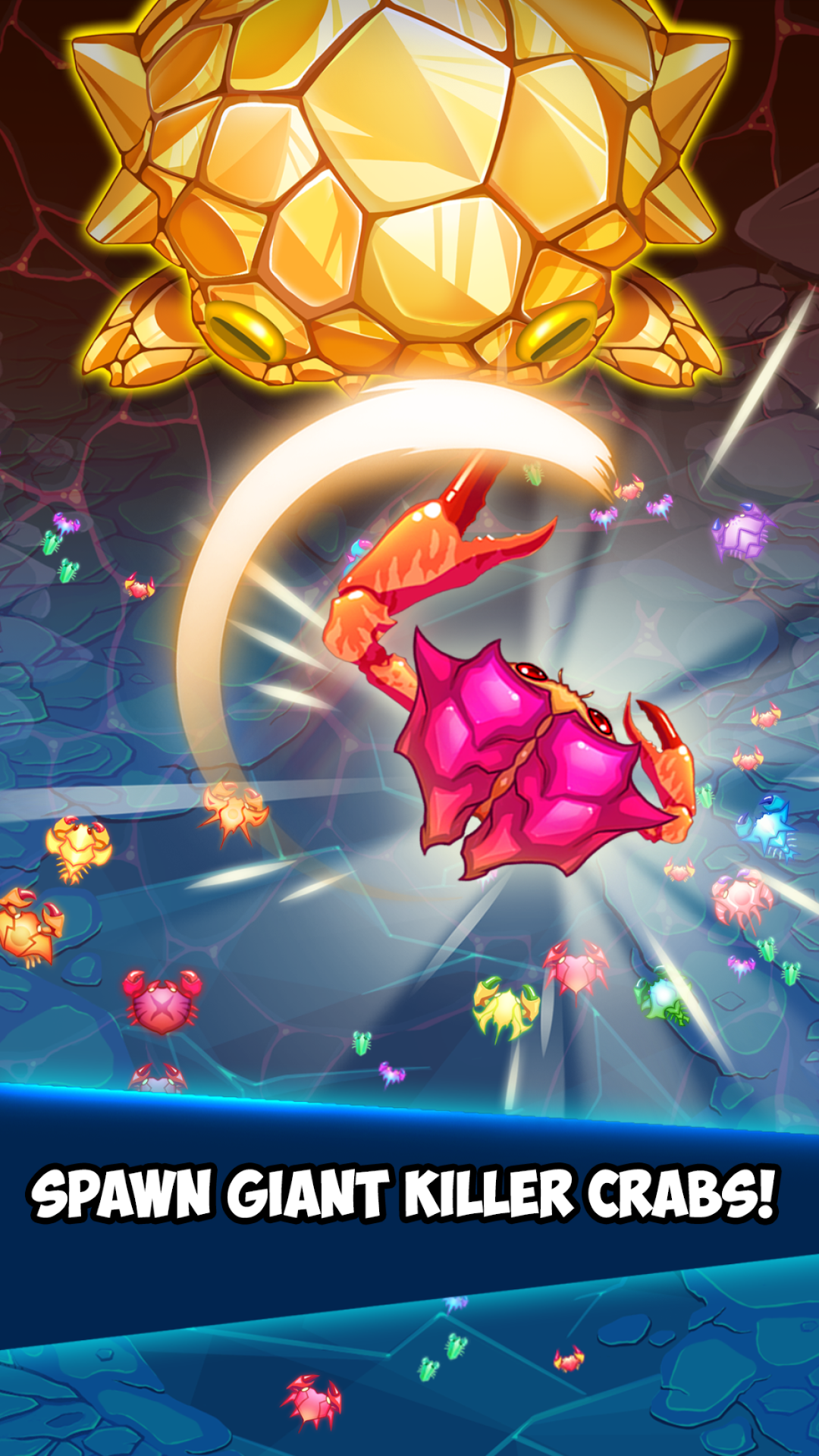 Crab War: Idle Swarm Evolution mod apk screenshot 4