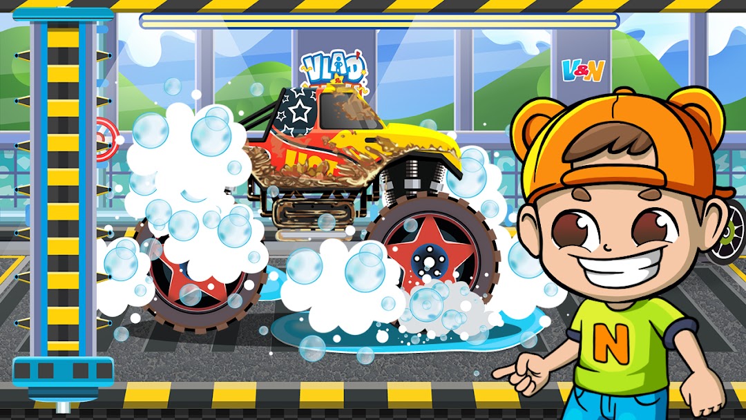 Monster Truck Vlad & Niki mod apk screenshot 3