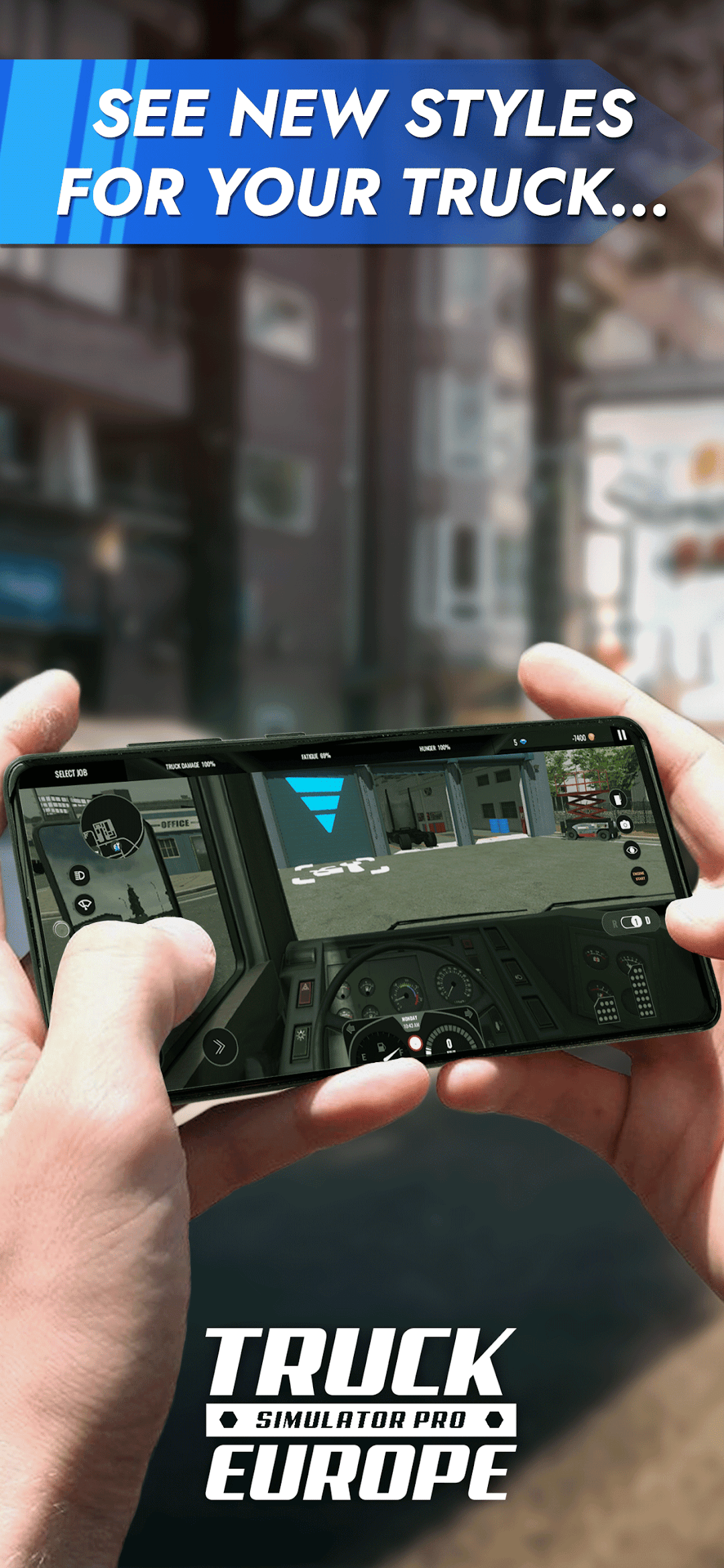 Truck Simulator PRO Europe mod apk screenshot 2