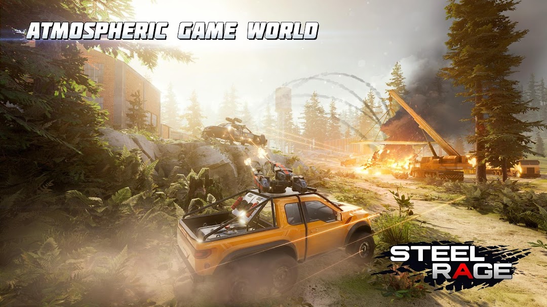 Steel Rage: Mech Cars PvP War mod apk screenshot 3