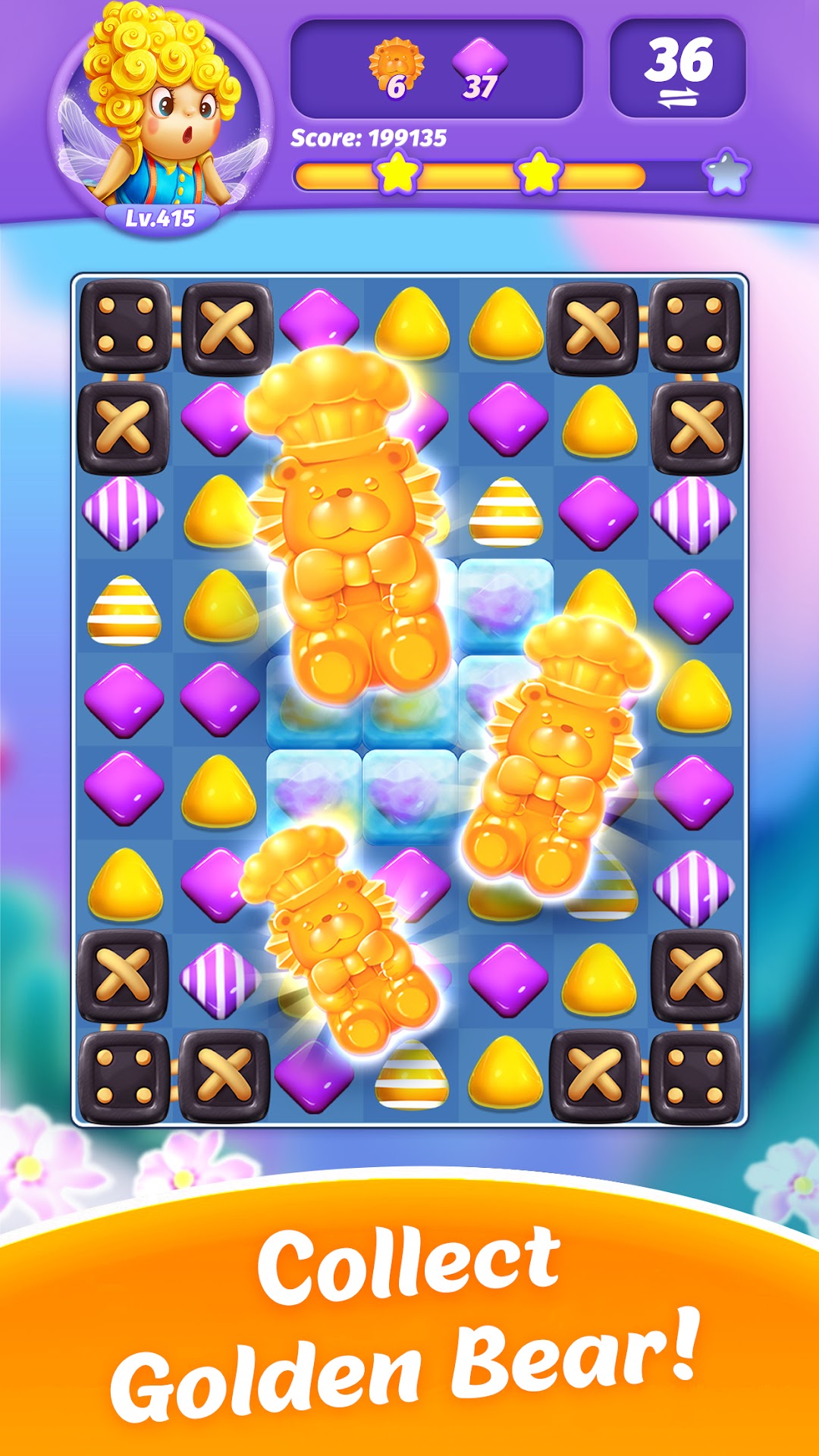 Candy Charming - Match 3 Games mod apk screenshot 3