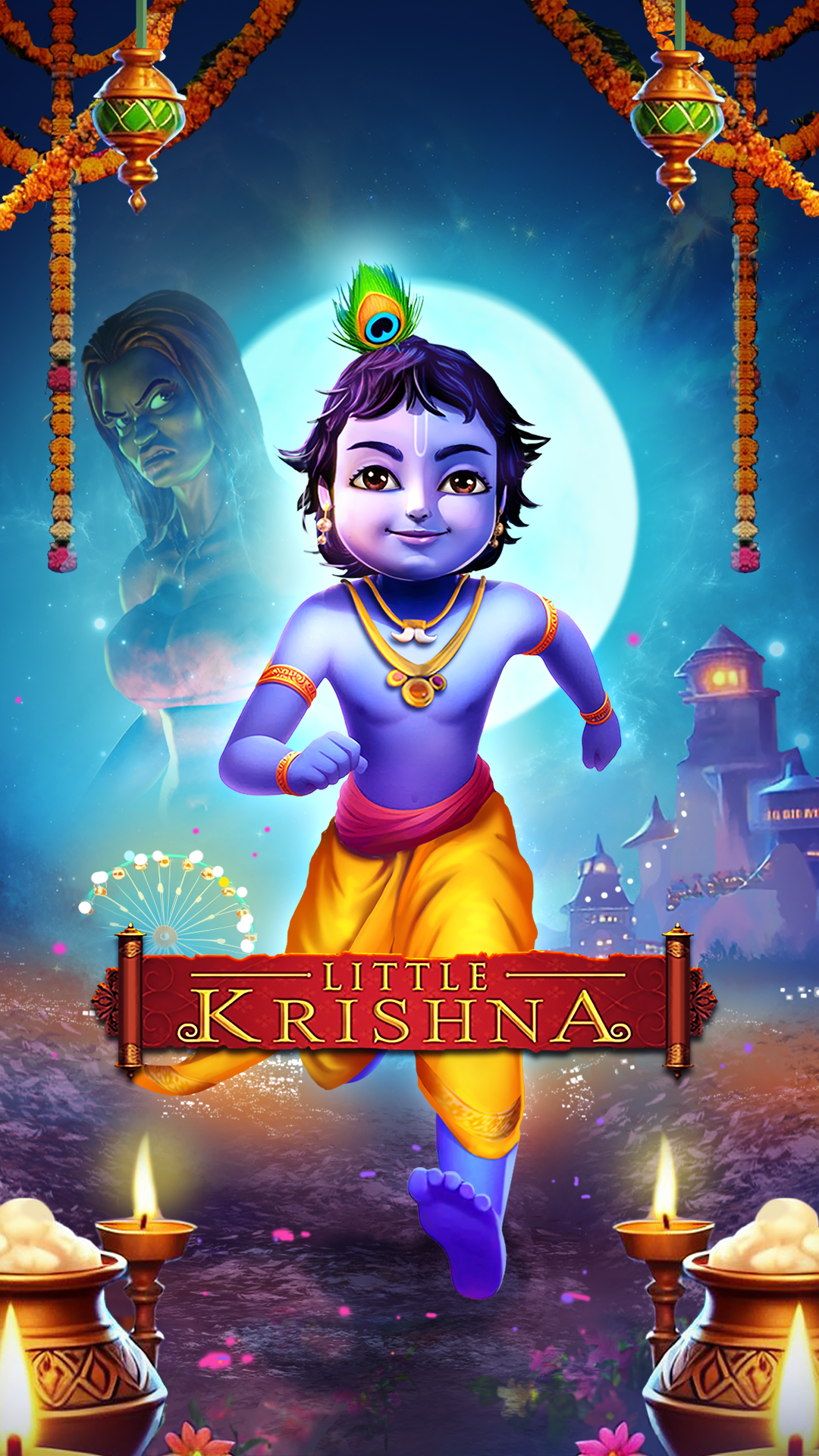 Little Krishna mod apk screenshot 1