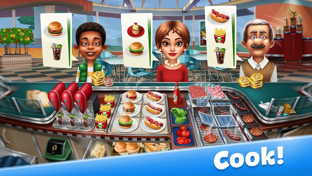 Cooking Fever: Restaurant Game mod apk screenshot 1