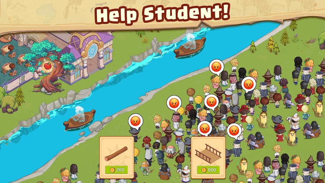 Idle Magic School mod apk screenshot 3