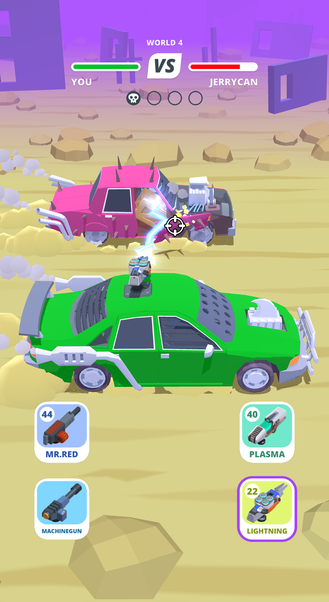 Desert Riders: Car Battle Game mod apk screenshot 2