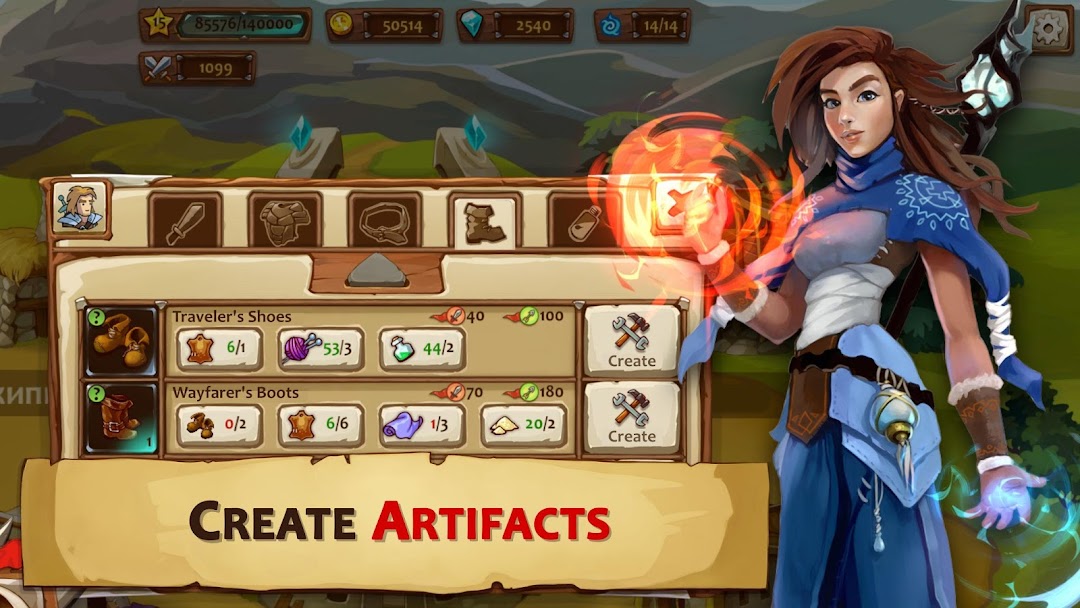 Braveland Heroes mod apk screenshot 3