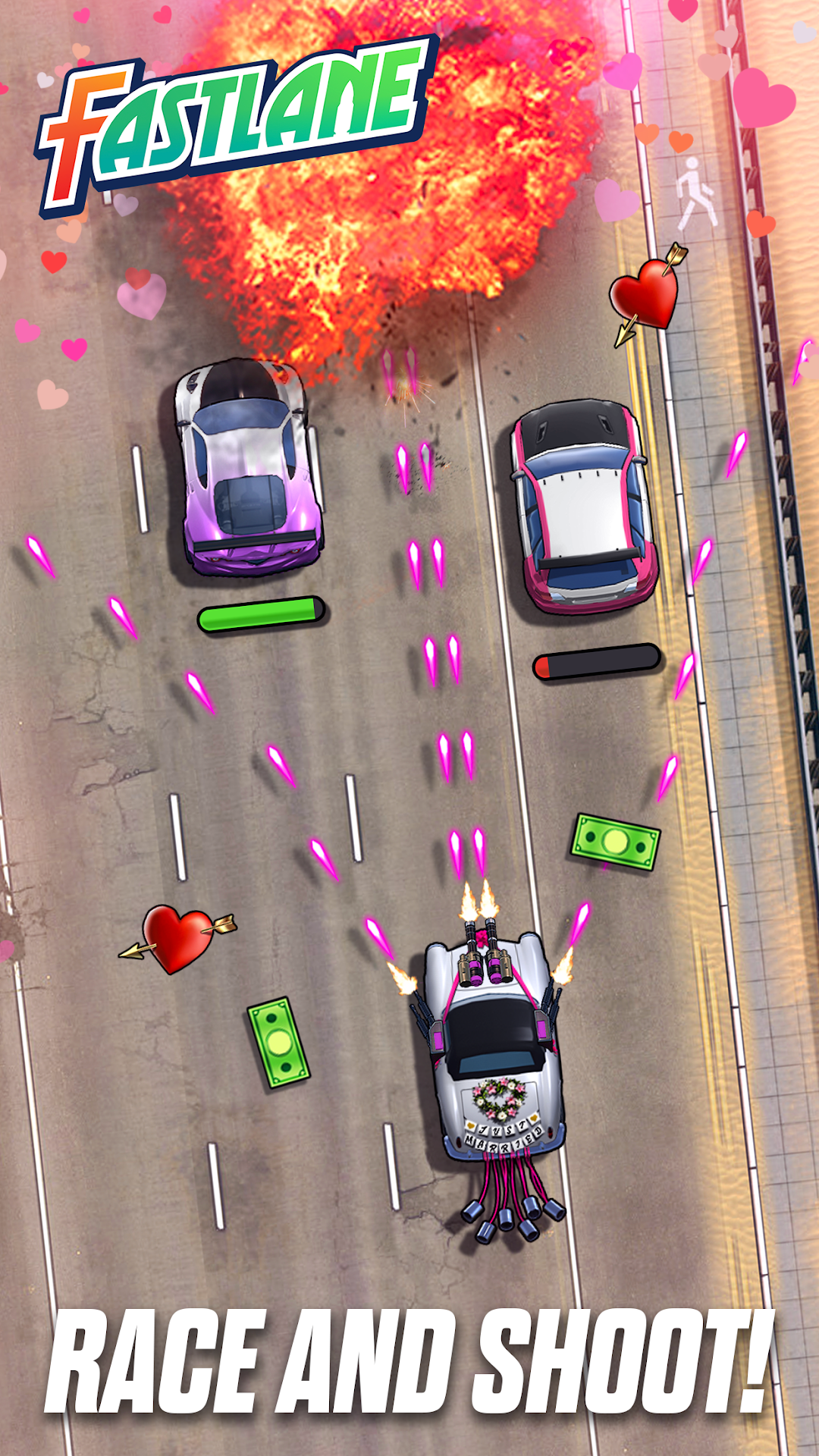 Fastlane: Road to Revenge mod apk screenshot 1
