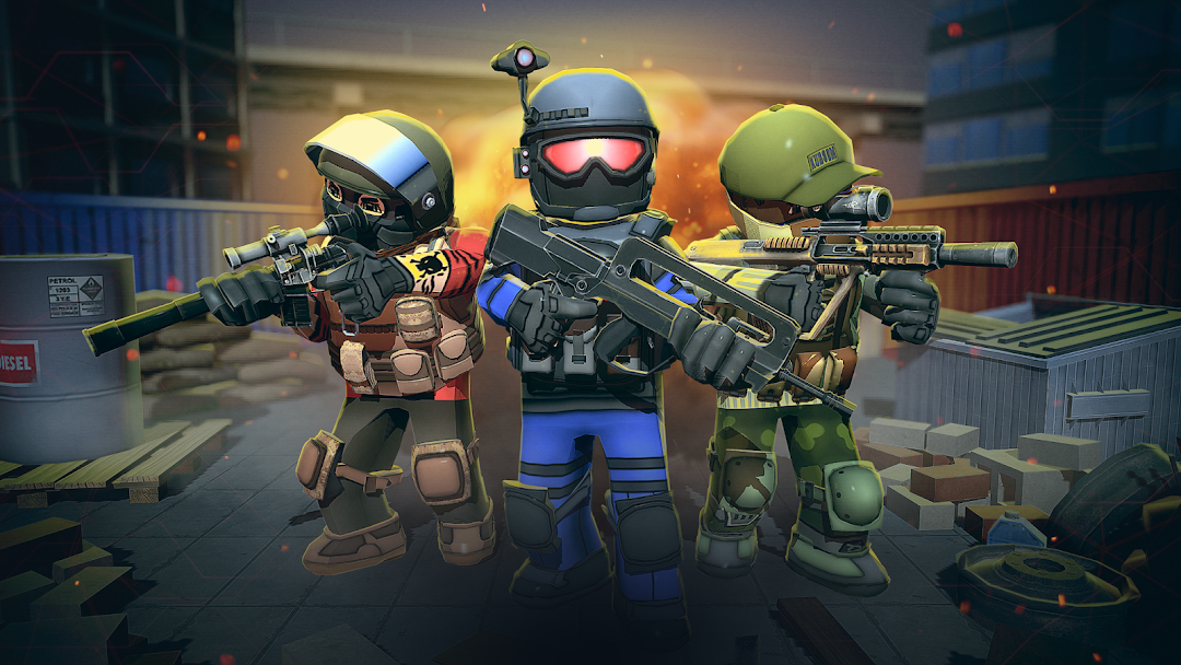 KUBOOM 3D: FPS Shooting Games mod apk screenshot 2