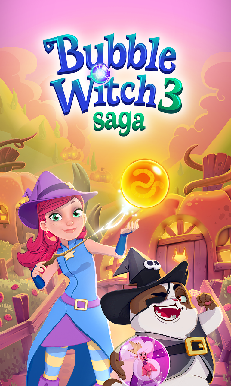 Bubble Witch 3 Saga mod apk screenshot 5