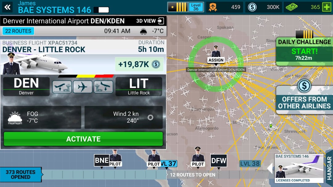 Airline Commander: Flight Game mod apk screenshot 3