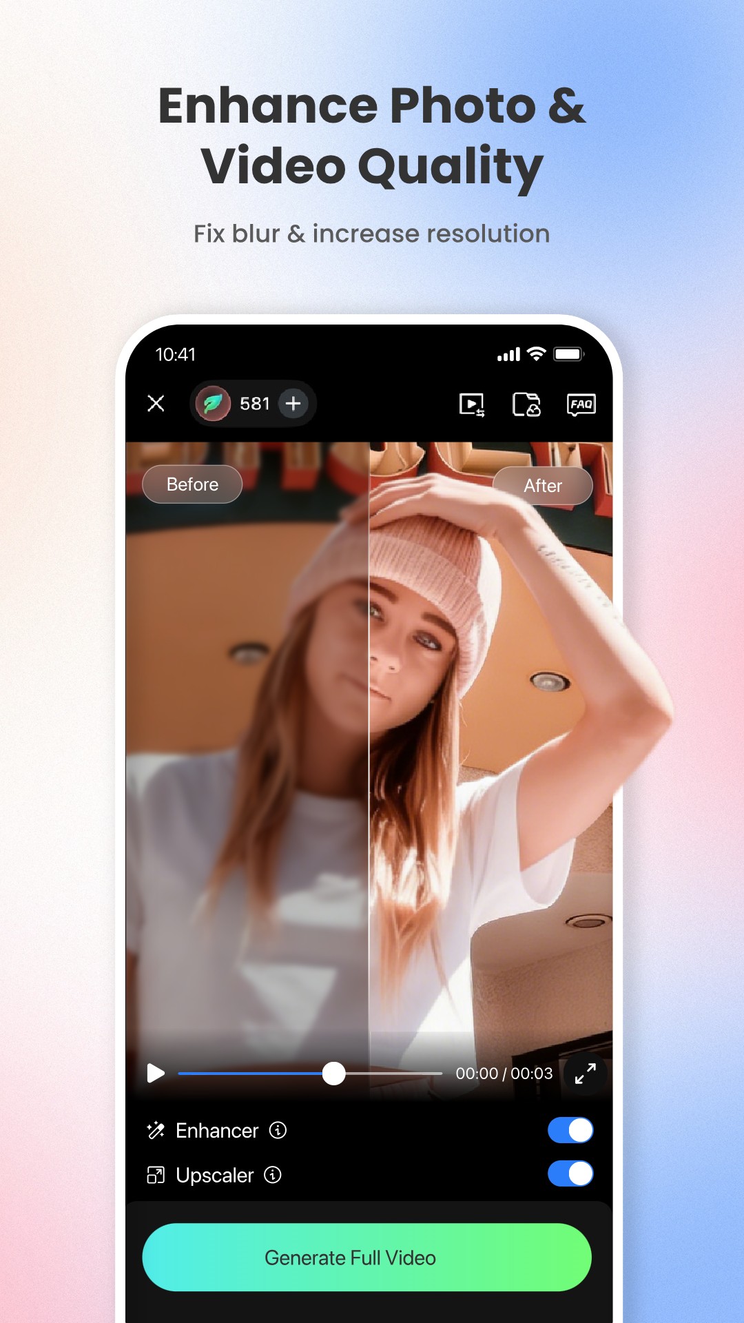Fotor–AI Photo Editor&Enhancer mod apk screenshot 3