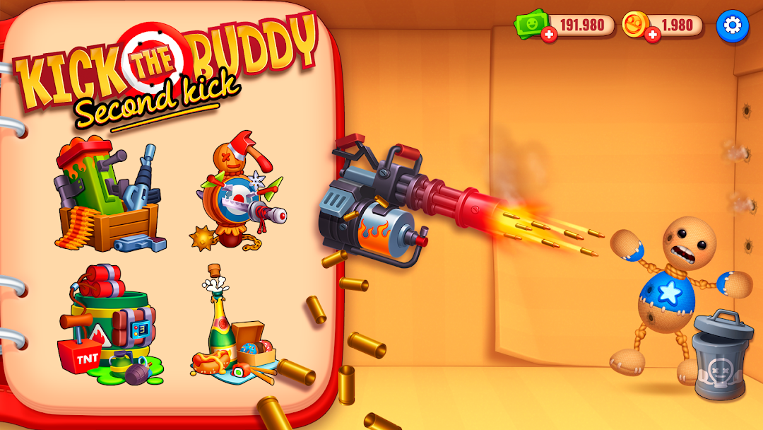 Kick the Buddy: Second Kick mod apk screenshot 2