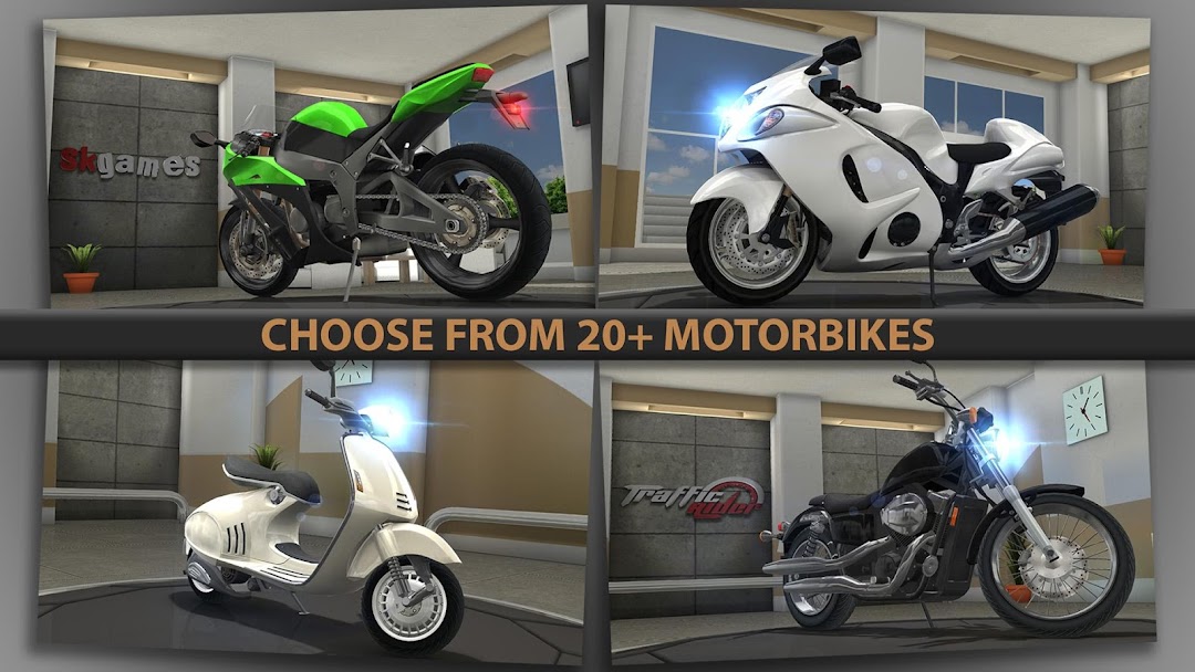 Traffic Rider mod apk screenshot 5