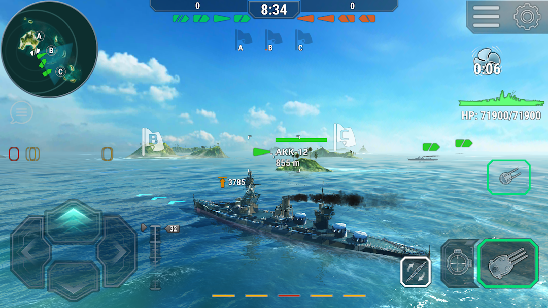 Warships Universe Naval Battle mod apk screenshot 5
