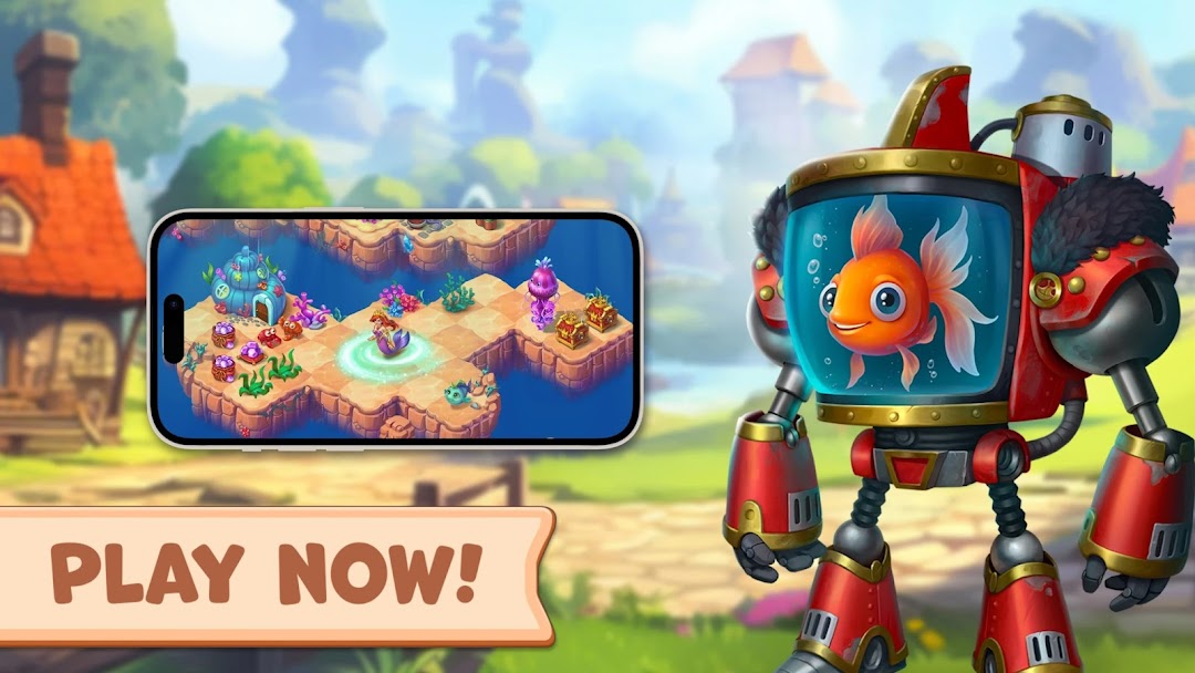 Mergest Kingdom: Merge game mod apk screenshot 4