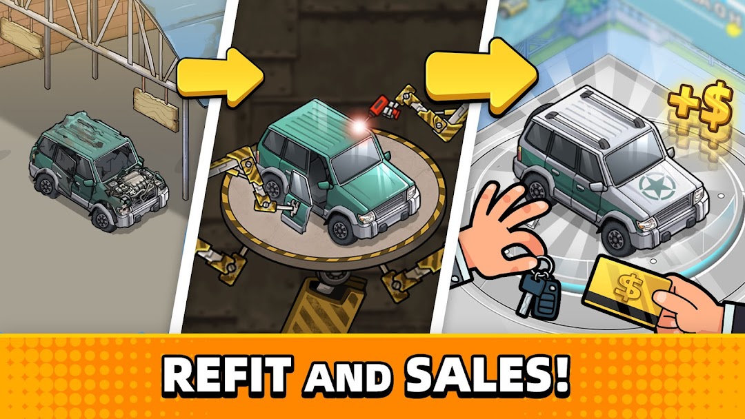 Used Car Tycoon Game mod apk screenshot 1