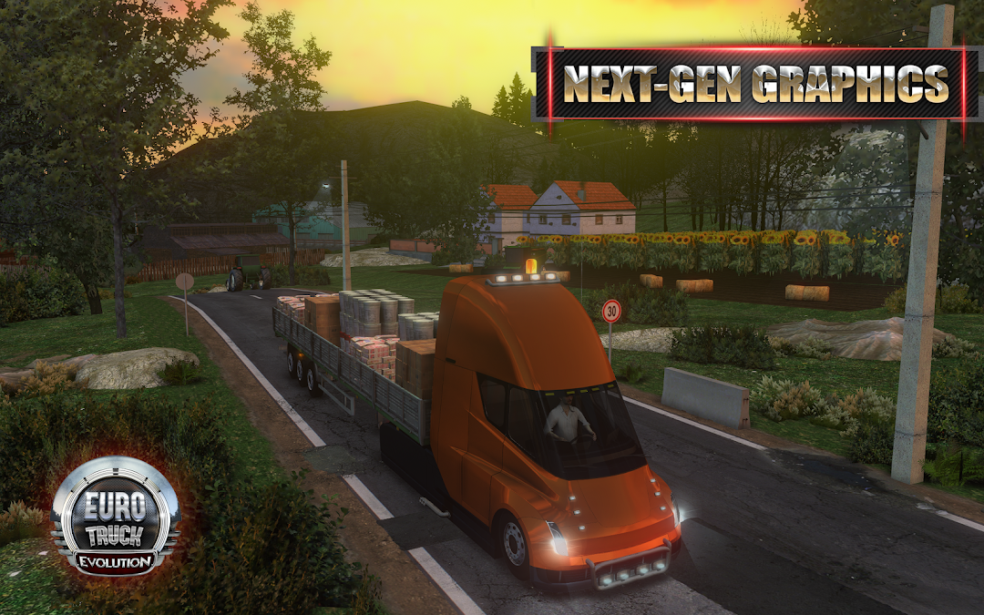 European Truck Simulator mod apk screenshot 1