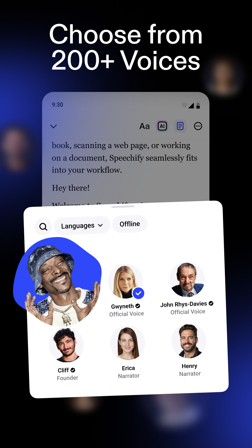Speechify – Text to Speech mod apk screenshot 3