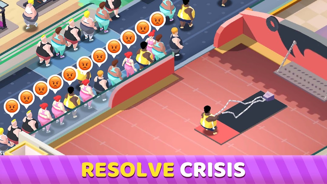 Fitness Club Tycoon mod apk screenshot 3