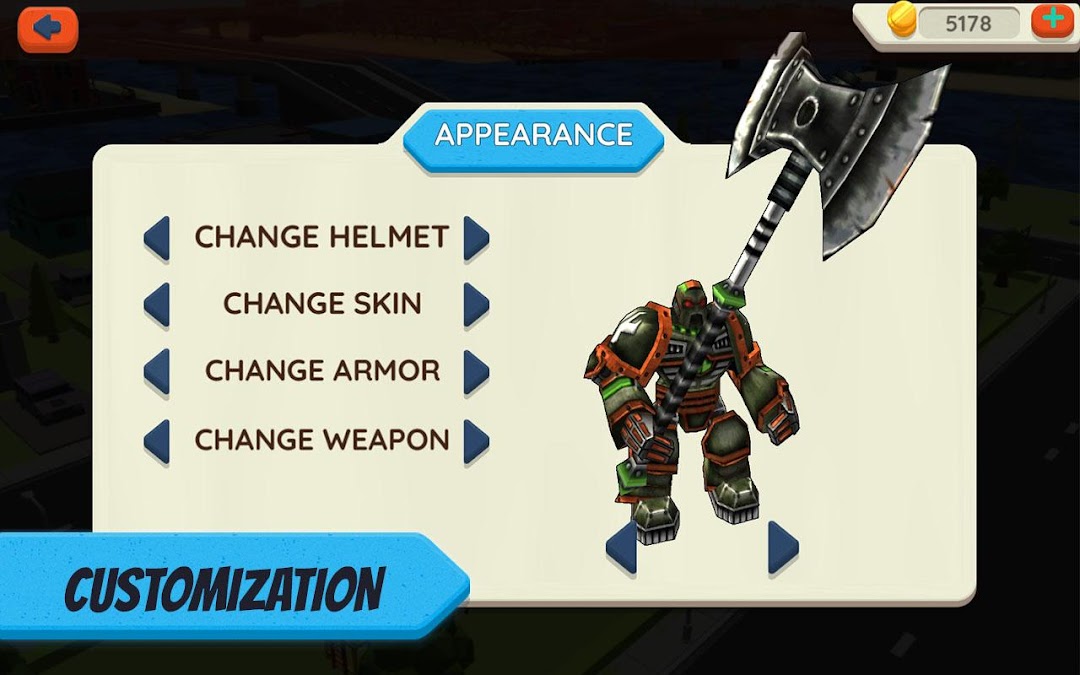 Robot Hero: City Simulator 3D mod apk screenshot 5