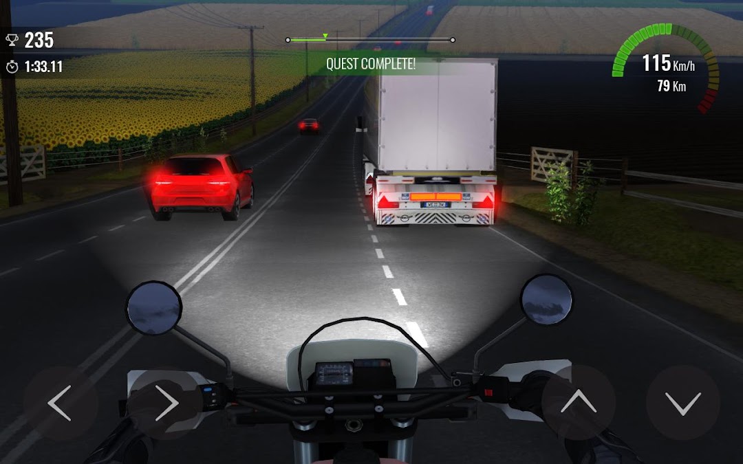 Moto Traffic Race 2 mod apk screenshot 4