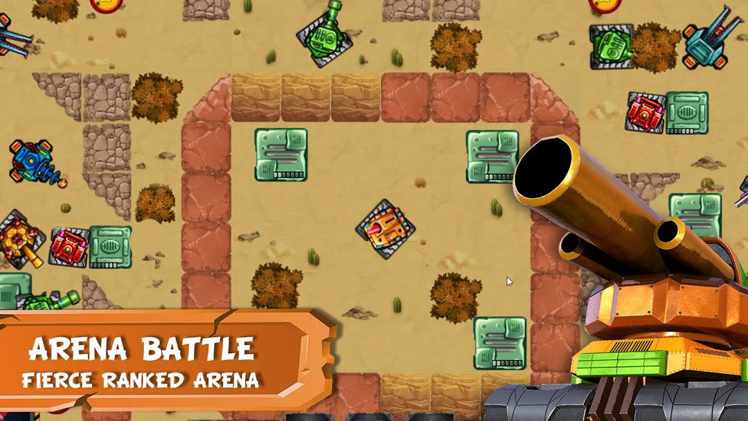 Tank Battles 2D mod apk screenshot 5