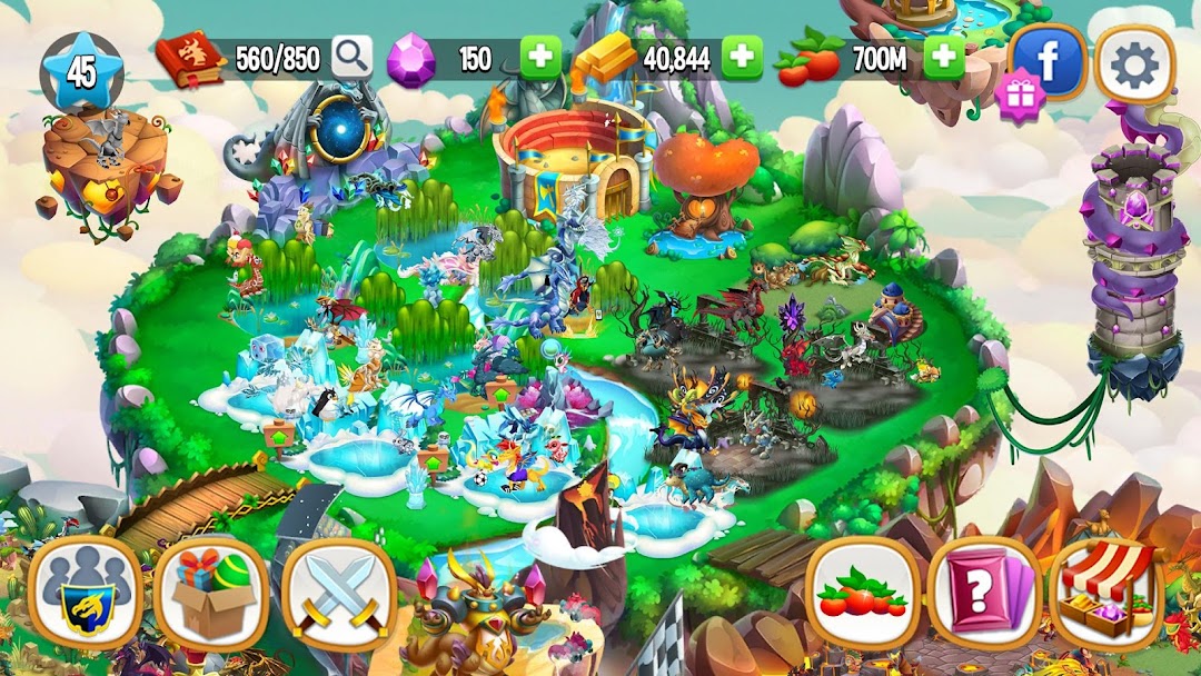 Dragon City: Mobile Adventure mod apk screenshot 5
