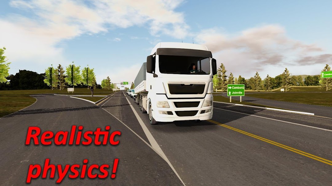 Heavy Truck Simulator mod apk screenshot 1