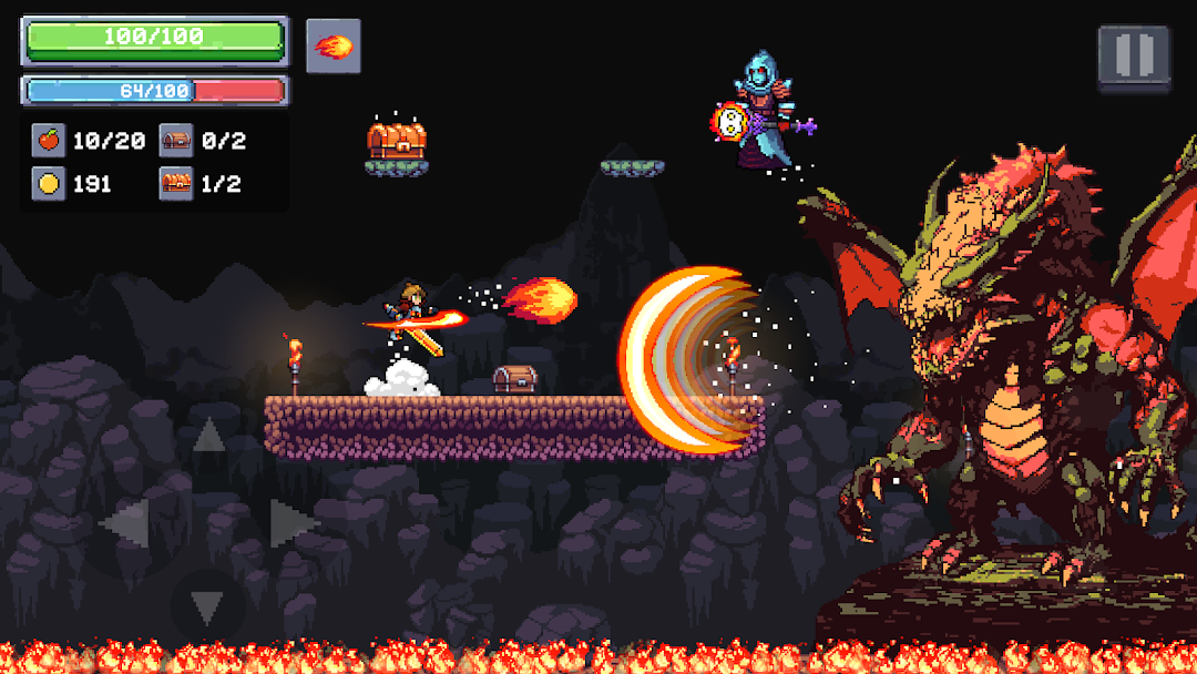 Apple Knight 2 - Platformer mod apk screenshot 2