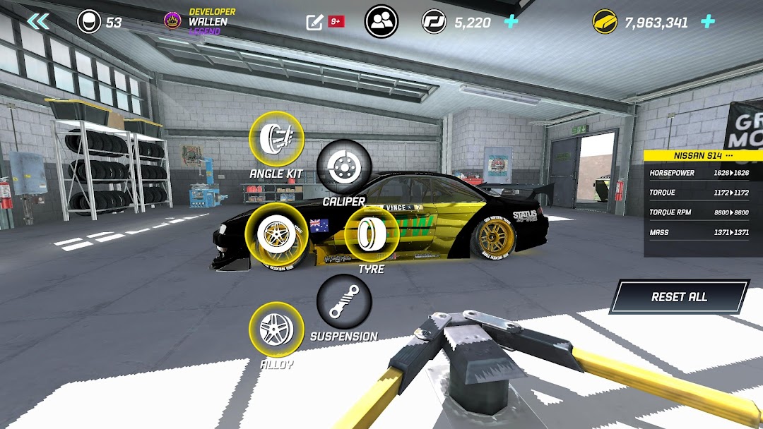 Torque Drift mod apk screenshot 5