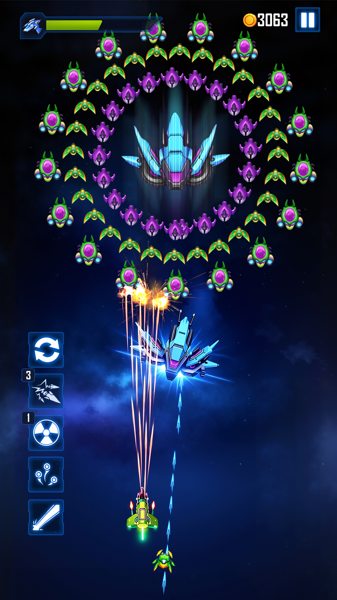 WindWings: Galaxy attack Pro mod apk screenshot 4