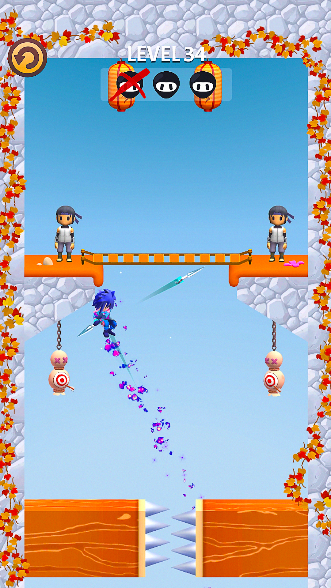 Kunai Master: Ninja Assassin mod apk screenshot 5