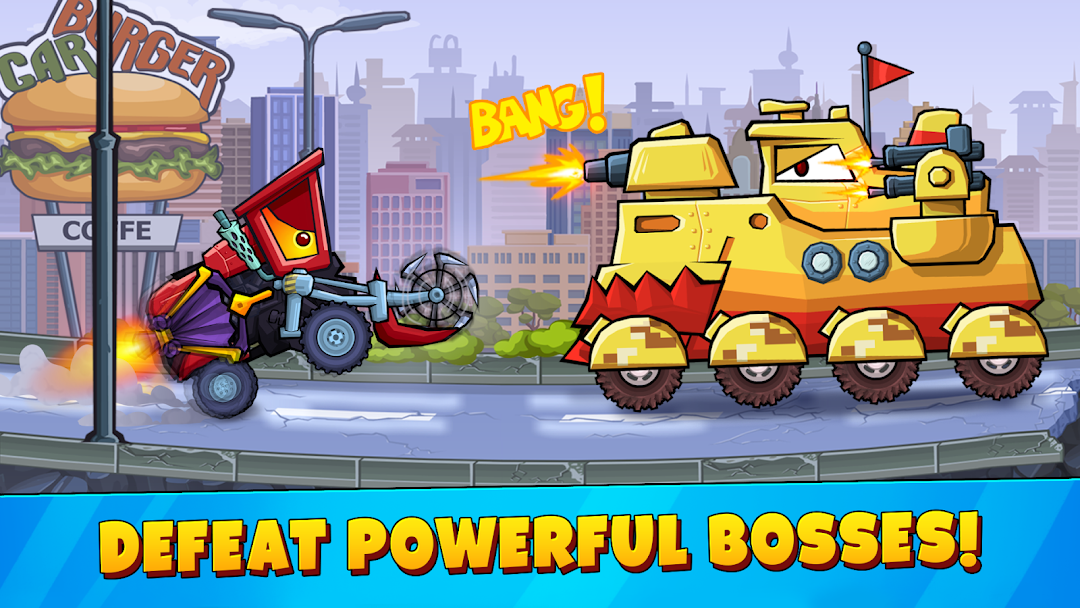 Car Eats Car 3 Survival Racing mod apk screenshot 1