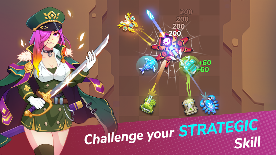 Merge Adventure: Auto Tank War mod apk screenshot 5