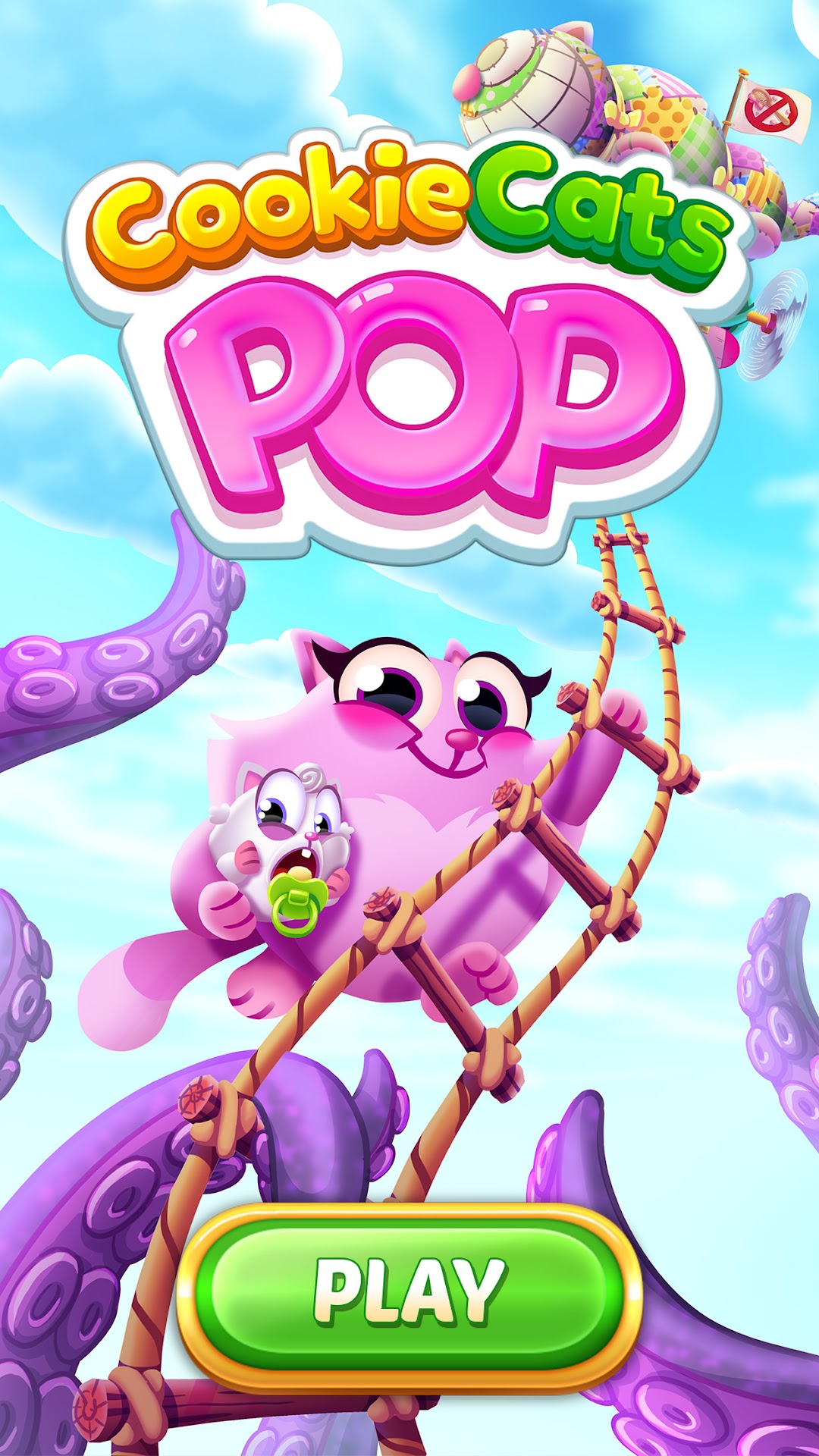 Cookie Cats Pop - Bubble Pop mod apk screenshot 1