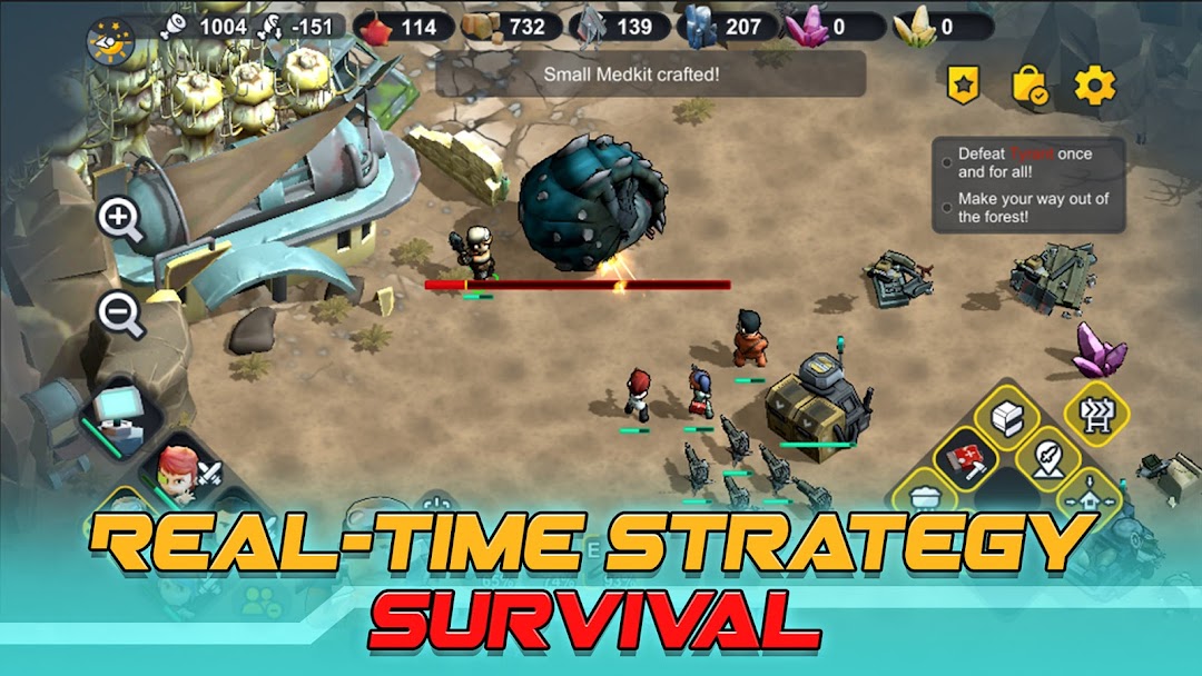 Strange World - RTS Survival mod apk screenshot 2