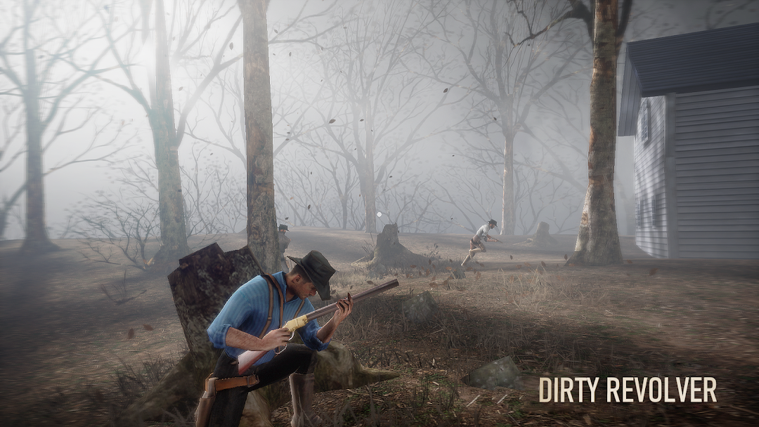 Dirty Revolver Cowboy Shooter mod apk screenshot 1