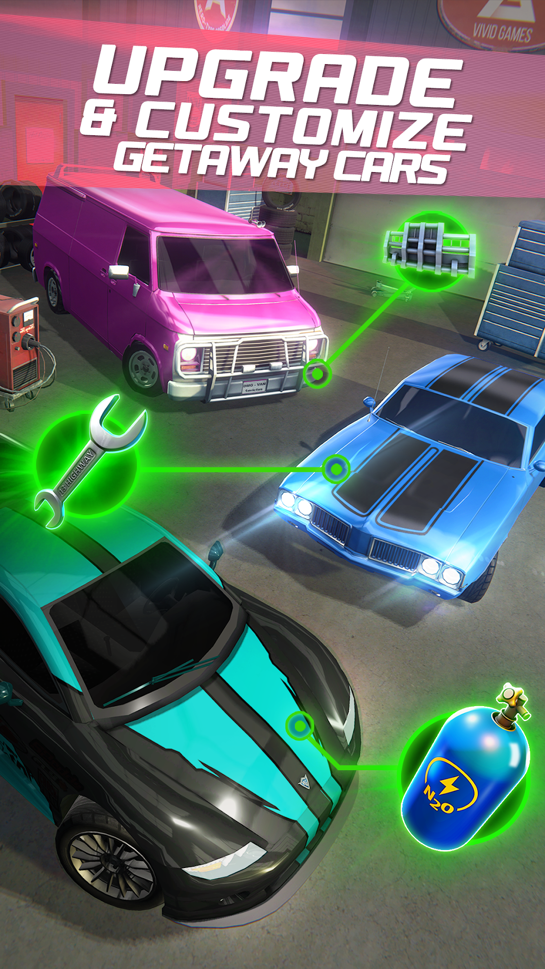 Highway Getaway: Police Chase mod apk screenshot 3