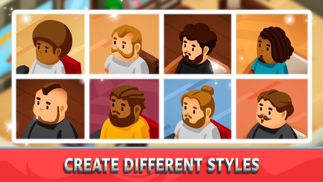 Idle Barber Shop Tycoon - Game mod apk screenshot 3