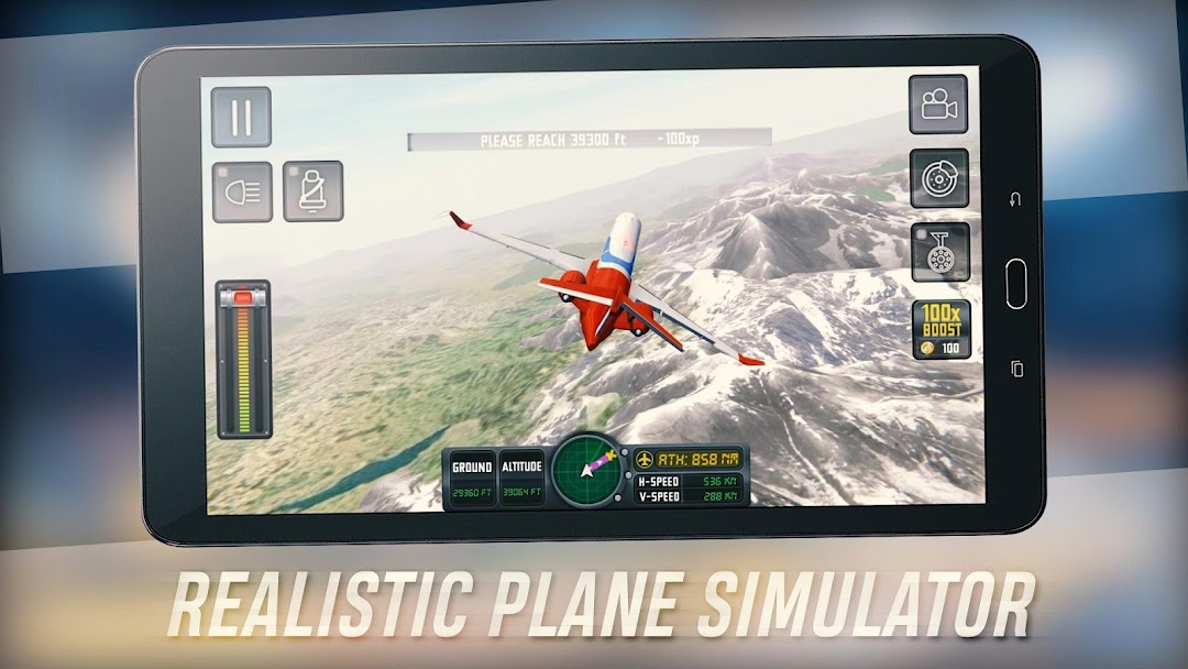 Airplane Flight Simulator EVO mod apk screenshot 2