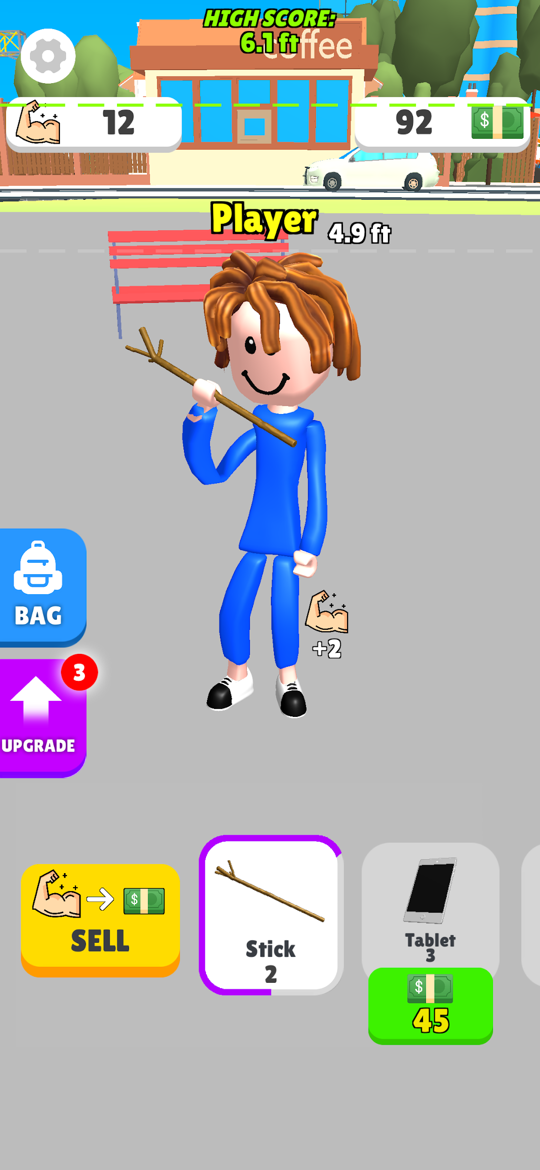 Lifting Hero mod apk screenshot 1