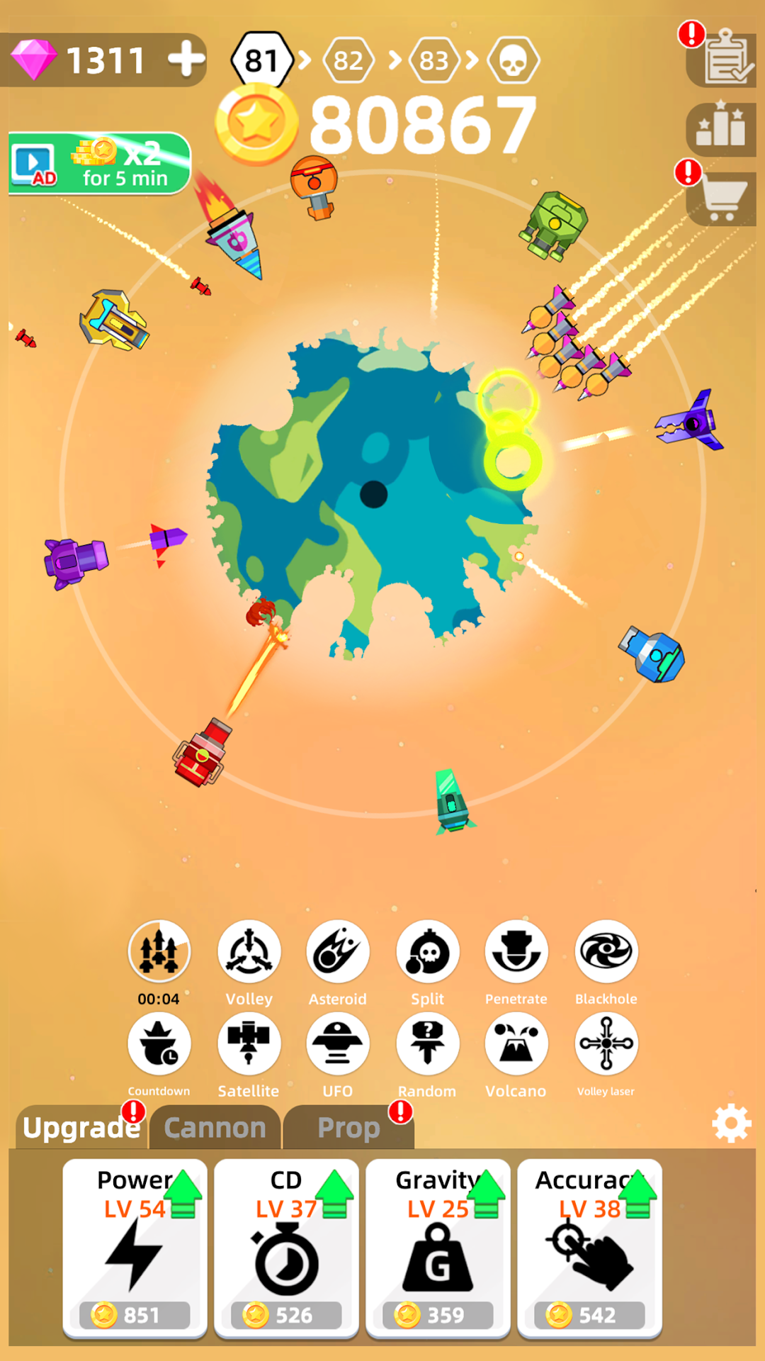 Planet Smash mod apk screenshot 3