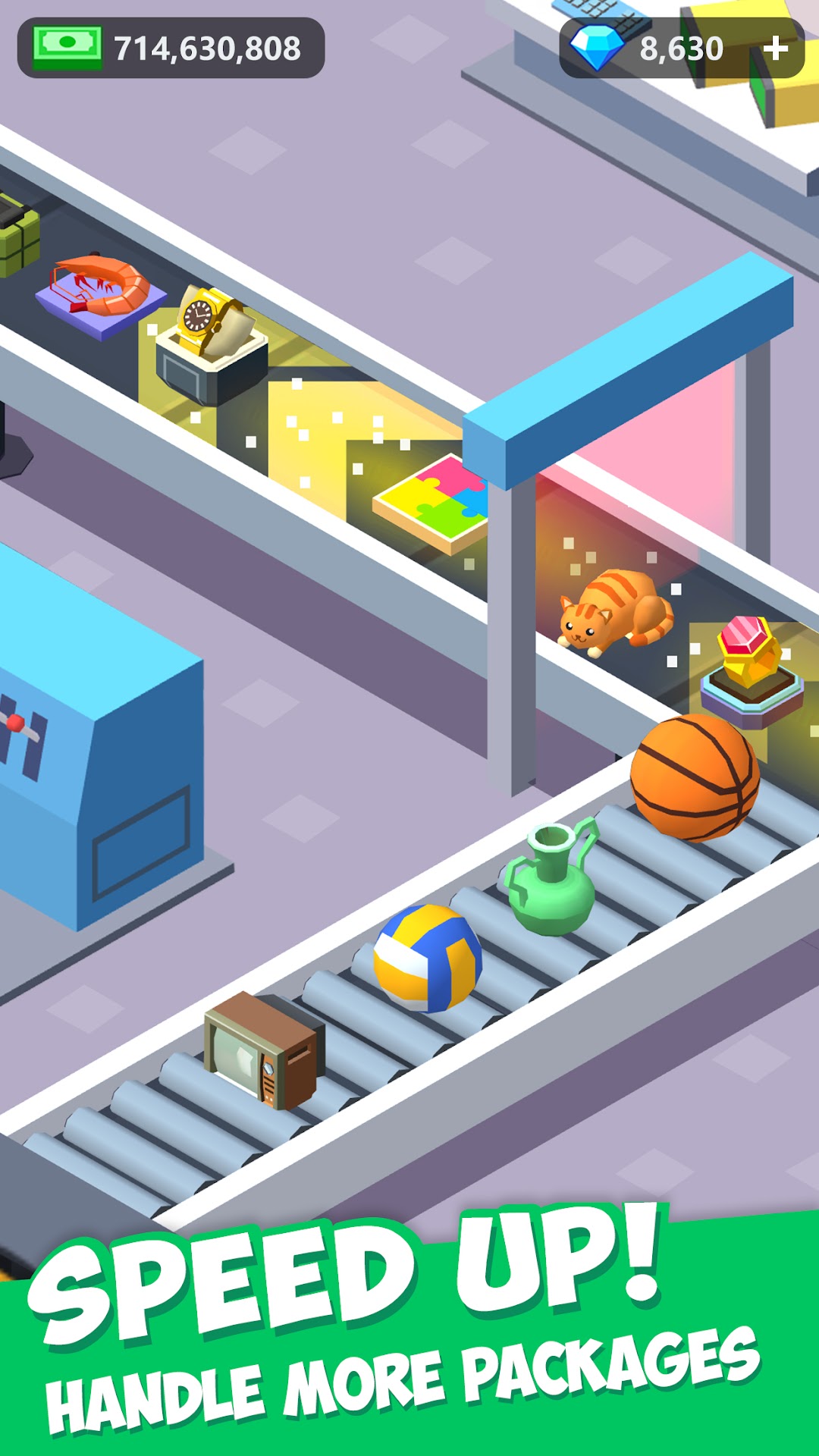 Idle Courier mod apk screenshot 4